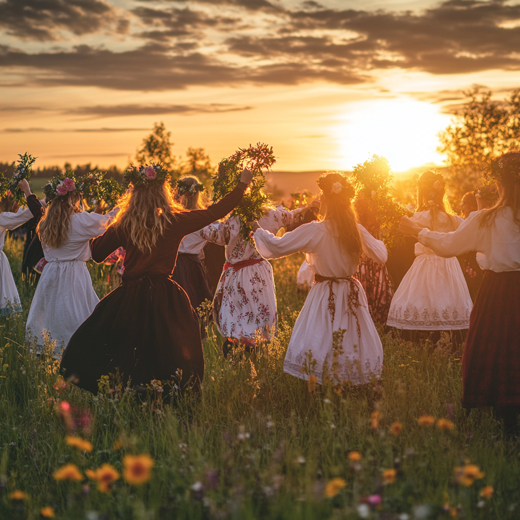 Cercle de femme magie